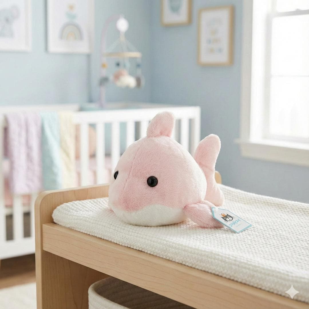 Peluche Dauphin Rose — photo produit