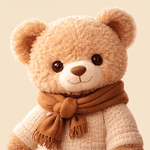 Peluche mascotte Nounours Abidjan