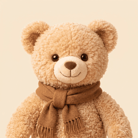 Peluche mascotte Nounours Abidjan