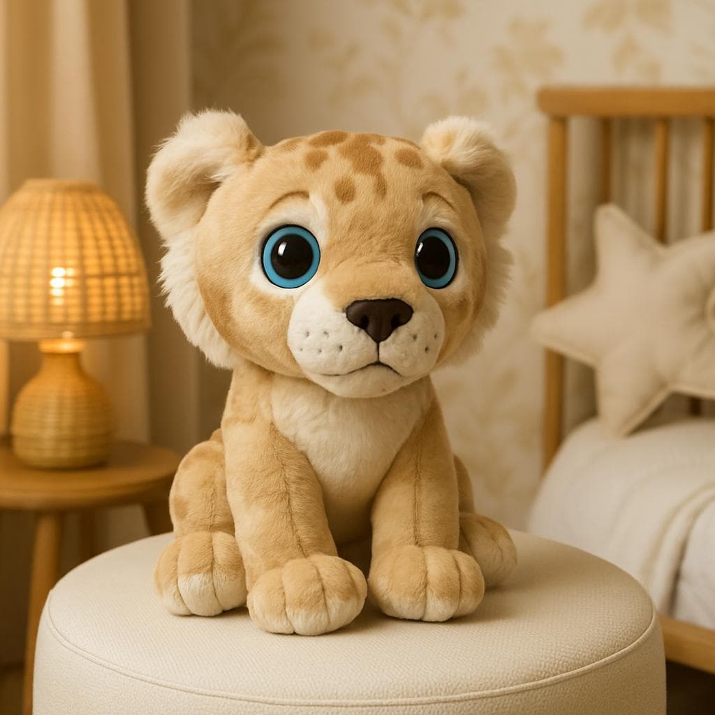 Peluche Le Lion Peureux — photo produit