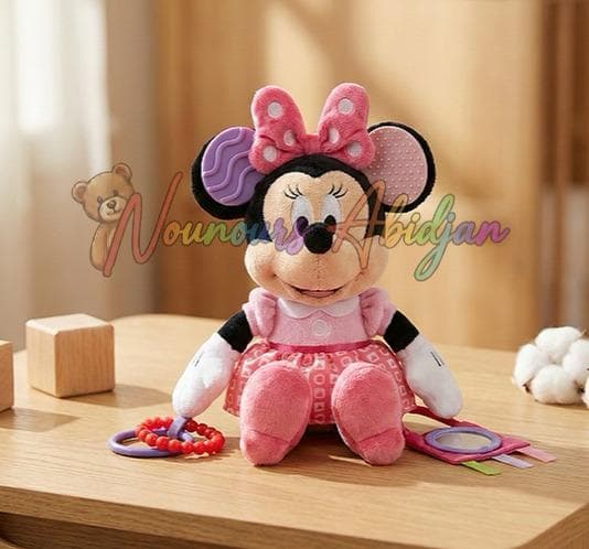 Peluche Minnie Éveil — photo produit